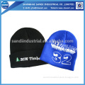advertising high quality custom beanie with label